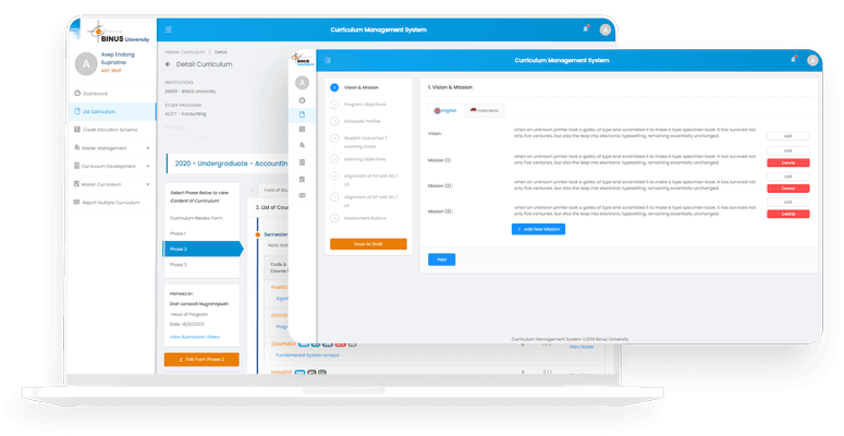 Curriculum Management System main image