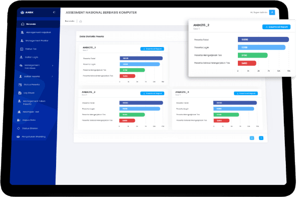 Asesmen Nasional Berbasis Komputer (ANBK) application screenshot